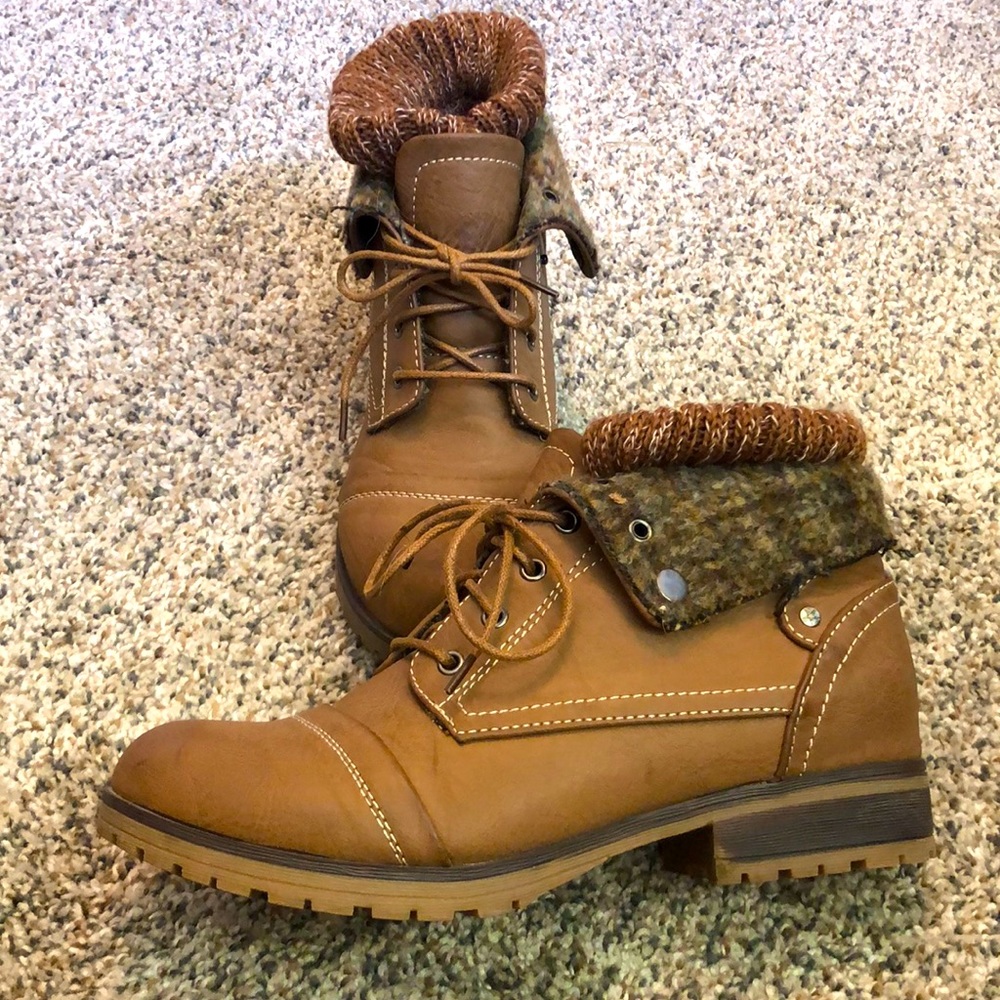 Moda Chics brown fall boots